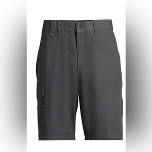 Men's Plus Sized Gray Cargo Shorts. NWT!
